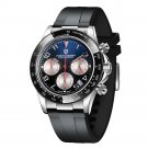 Blue_2022    Luxury  Men's Sports Quartz es Sapphire automatic date 100M Waterproof Chronograph