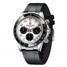 White_2022    Luxury  Men's Sports Quartz es Sapphire automatic date 100M Waterproof Chronograph