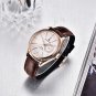 Gold Black_2021   Men's es Luxury Quartz  for men Mechanical travel time Wrist  men Leather Japan VH