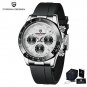 Gary_2022  Men's es Chronograph Luxury Quartz  for men 100M Waterproof Wrist Steel Diver