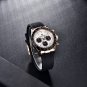 Gold Black_2022  Men's es Chronograph Luxury Quartz  for men 100M Waterproof Wrist Steel Diver