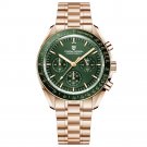 Gold Green_Moon Luxury Quartz  for men Automatic Date Chronograph Sapphire crystal 2022  100M Waterp