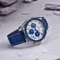 White_Moon Luxury Quartz  for men Automatic Date Chronograph Sapphire crystal 2022  100M Waterproof 