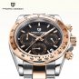 Green_Mens es Waterproof Automatic  Date Chronograph Sport  Quartz  Men Wrist Men