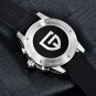Gradient black_2022   CODE Men's es Business Quartz  for men Sport Waterproof Chronograph Japan VK63