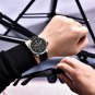 Pink_2022   CODE Men's es Business Quartz  for men Sport Waterproof Chronograph Japan VK63 Sapphire 