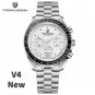 grey_2022  Men's es Luxury Quartz Wrist Sport Chronograph Automatic Date 100M Waterproof  for men