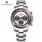 Black_2022 Men's es Luxury Quartz Wrist for men Retro sports Chronograph Japan VK63 Sapphire glass