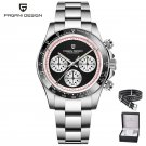 Black Box_2022  Men's es Luxury Quartz Wrist for men Retro sports Chronograph Japan VK63 Sapphire gl
