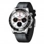 White_2022  Men's Quartz wrist es  luxury  for men automatic date  men Chronograph clock man