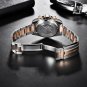 Chocolate_Chocolate Sports chronograph Wrist Luxury Quartz  for men 100M Waterproof VK63 Automatic d