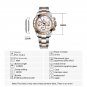 Gold Black_Chocolate Sports chronograph Wrist Luxury Quartz for men 100M Waterproof VK63 Automatic