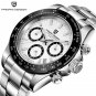 Gold_Men's es Luxury Quartz Men Sport Chronograph Men Clock Sapphire Mirror 2020