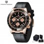 Gold Black_2020   Men's es  Luxury Quartz  For Men Sport Waterproof Chronograph Japan VK63