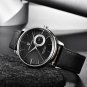 Gold White_2023 men's es luxury quartz men wrist mens Black business waterproof clock man es