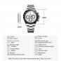 black_2022 Mens es Quartz for men Sport Chronograph Luxury wrist mens genuine