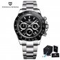 Black_Men's es  Luxury Quartz  Men Sport Chronograph automatic Date  Men   2021