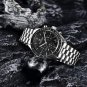 White_2021 Men es Luxury Quartz for men Auto Date Chronograph Sapphire crystal VK63 movt Stainles