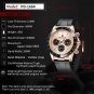All Gold_2020 Rose Gold Men's es quartz es luxury automatic date wrist men Silica gel waterproof Ch
