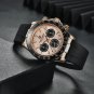 All Gold_2020 Rose Gold Men's es quartz es luxury automatic date wrist men Silica gel waterproof Ch
