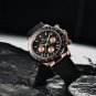 All Gold_2020 Luxury Gold Men's Quartz Automatic Date Men Sport 100M Waterproof Chronograph VK63