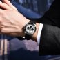 Red_2021   Sport Chronograph Meteorite texture Mens Wrist es  Luxury Quartz  for men