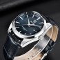 Black_Men's es brand luxury quartz  for men 50M Waterproof MIYOTA Movement casual  men