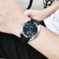 Blue_Men's es brand luxury quartz for men 50M Waterproof MIYOTA Movement casual men