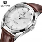 White_Men's es brand luxury quartz  for men 50M Waterproof MIYOTA Movement casual  men