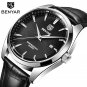 Black_2020  brand luxury men's es  business quartz es for men waterproof wrist mens