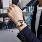 Rose Gold_2020 Brand Luxury es For Men Quartz Wrist Men Chronograph Automatic Date Men