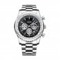 Silver black S_2023  Top Brand Luxury  Men Watch Quartz Man Watches Waterproof Luminous Watch for Me