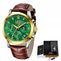 Gold green L_2023  Fashion Watch Women Watches Ladies Creative Steel Women Bracelet Watches Female W