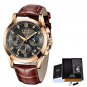Rose gold black L_2023  Fashion Watch Women Watches Ladies Creative Steel Women Bracelet Watches Fem