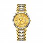 Gold yellow_2021  Brand SUNKTA Women Watches Fashion Square Ladies Quartz Watch Bracelet Set Dial Si