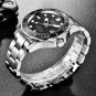 gold blue_2021 Waterproof Watch Men Top Brand Luxury Stainless Steel Men Watch Fashion Casual Spor