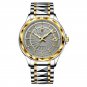 Gold grey_2023   Sword-Shaped Pointer Automatic Mechanical Watch Luxury Tungsten Steel 50m Waterproo