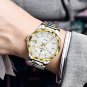 Gold grey_2023 Sword-Shaped Pointer Automatic Mechanical Watch Luxury Tungsten Steel 50m Waterproo