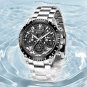 Gold black_2022 Stainless Steel Hollow Mens Watches Top Brand Sport Waterproof Quartz Watch Men Mili
