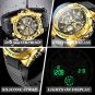 Silver blue_Digital Men Military Watch Luminous Sports Man Watch 50M Waterproof Wristwatch LED Quart