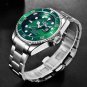 Rose gold black_Top Brand Luxury Fashion Diver Watch Men 30ATM Waterproof Date Clock Sport Watches M