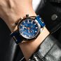 Rose gold black_2023   Fashion Mens Watches Top Brand Luxury Silicone Sport Watch Men Quartz Date Cl