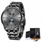 Black blue S_2021  Men Watch Clock Luxury Top Brand Military Black Quartz Watches Mens Waterproof Ch
