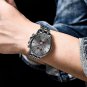 Black rose M_2021  Men Watch Clock Luxury Top Brand Military Black Quartz Watches Mens Waterproof Ch
