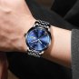 All gold S_2023 Watches Mens Top Brand Fashion Date Week Male Stainless Steel Waterproof Business