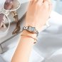Gold white_Brand SUNKTA Women Watches Rose Gold Top Luxury Watch Woman Quartz Waterproof Women's Wri