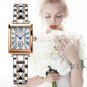 Silver white_Brand SUNKTA Women Watches Rose Gold Top Luxury Watch Woman Quartz Waterproof Women's W