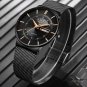 All blue_Mens Watches Top Brand Luxury Waterproof Ultra Thin Date Clock Male Steel Strap Casual Quar