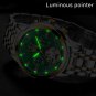 Rose gold green S_Business Watch Men Automatic Mechanical Tourbillon Watch Luxury Fashion Stainless 