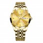 Yellow_2023   Top Brand Luxury Man Wristwatch Waterproof Luminous Date Week Men Watches Stainless St